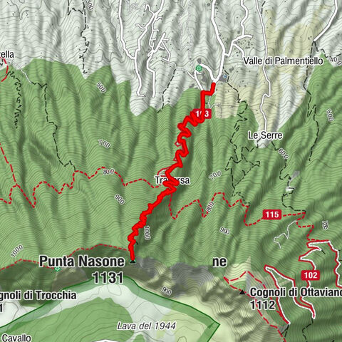 Somma Vesuviana - Punta Nasone - Traversa