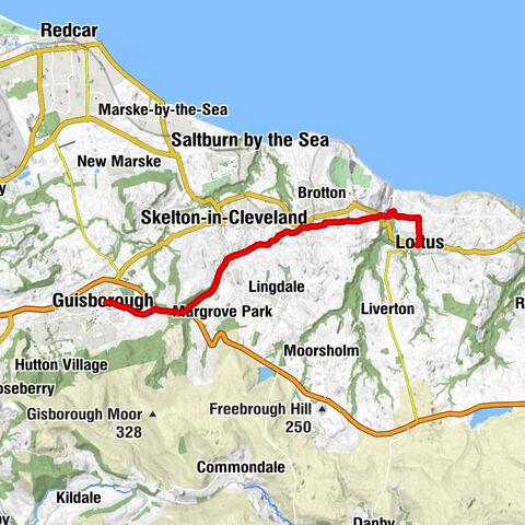 Guisborough - St Nicholas - Slapewath - Loftus