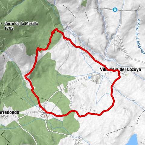 Villavieja del Lozoya - Los Llanos - San Mamés - Prado Gamonal
