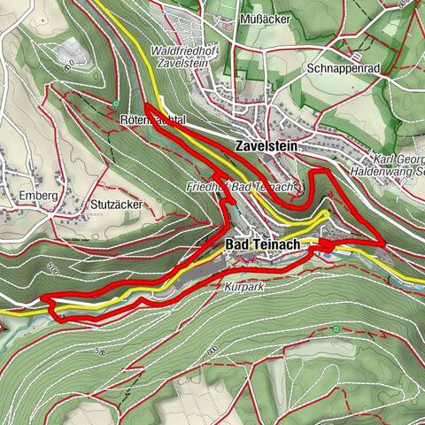 Ökologischer Naturlehrpfad um Bad Teinach