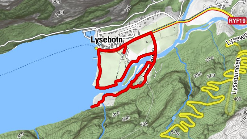 Sandnes - Lysebotn - Lysebotn ferjekai