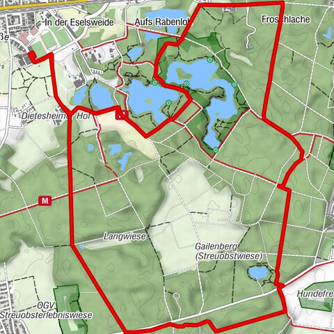Klein-Steinheim - Froschlache - Hanau - Innenstadt