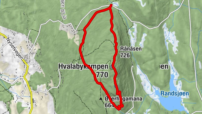 Gran - Rånåsen - Hvalabykampen