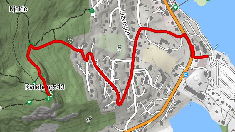Fagernes - Kviteberg - Nord-Aurdal