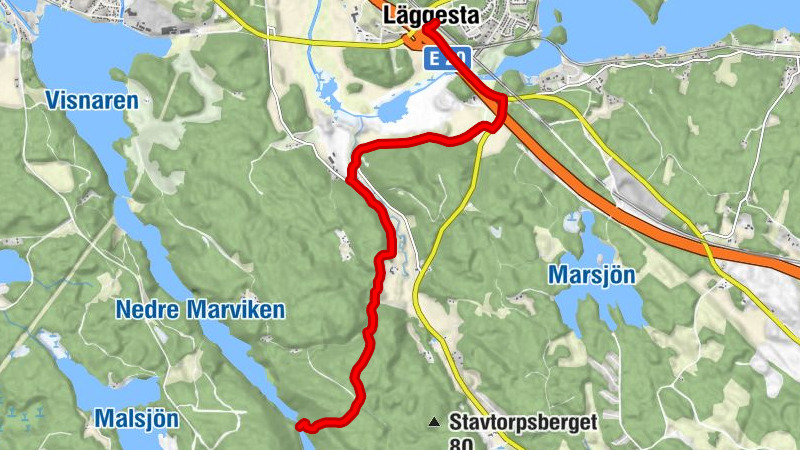 Läggesta