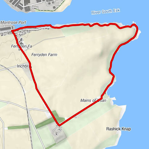 Montrose - Inverusan - Inchbrayock - Ferryden