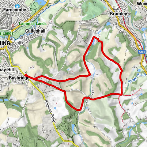 Busbridge - Munstead - Thorncombe Street - Guildford