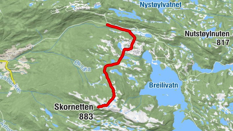 Nissedal - Skornetten