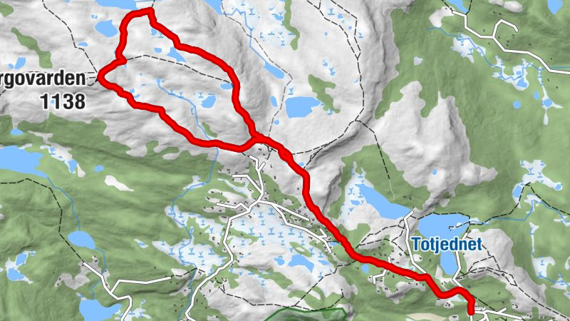 Tjernsli;Tjernsætri - Bjørgovarden