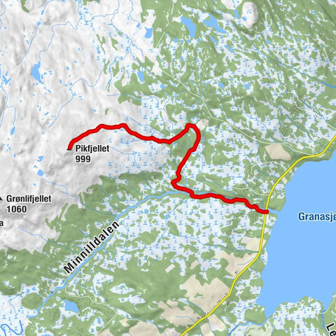Rennebu - Pikfjellet