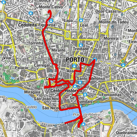 Monte Cativo - IURD - Igreja Baptista de Cedofeita - Igreja dos Clérigos