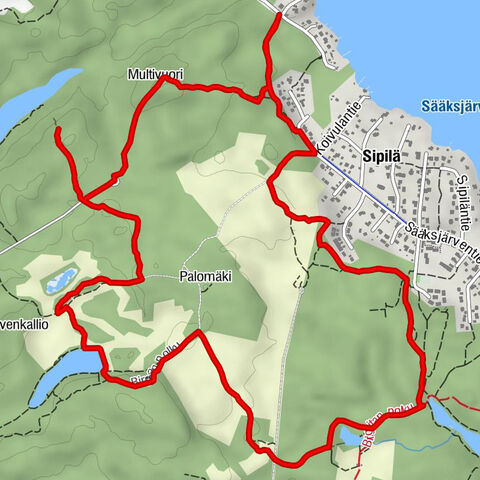 Pirkkala - Multivuori - Sipilä - Lempäälä