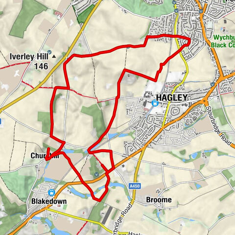 Churchill and Blakedown - St James the Great - Hagley - Dudley