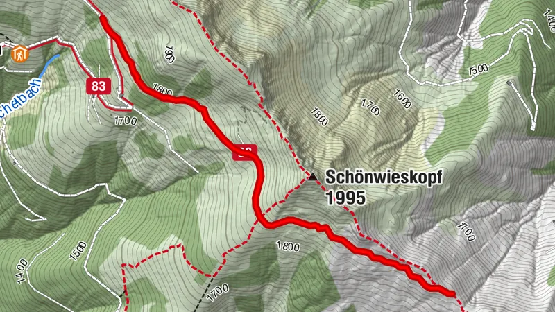 88 | Unterer Schwalbenwand-Kammweg