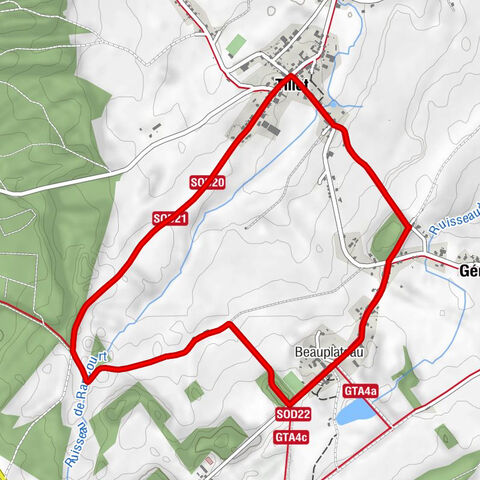 Beauplateau - Gérimont - Tillet