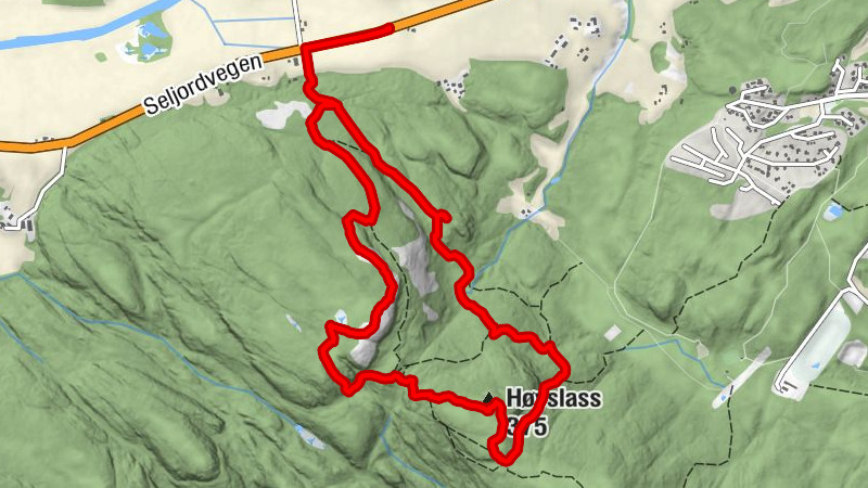 Midt-Telemark - Brusrudstulen - Høyslass