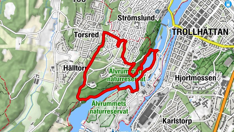 Trollhättans kommun - Stampeströmsfallet - Tjuvfallet - Trollhättan