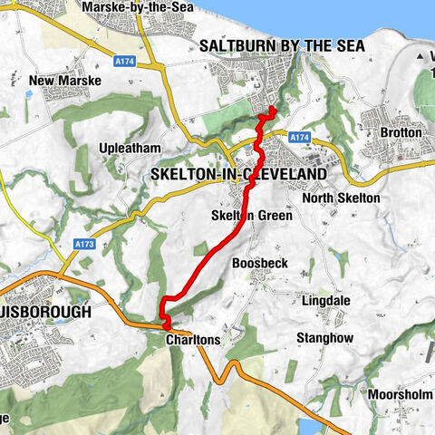 Slapewath - Skelton Green - Skelton-in-Cleveland - Skelton and Brotton