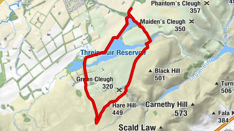 Midlothian - Hare Hill - Red gate