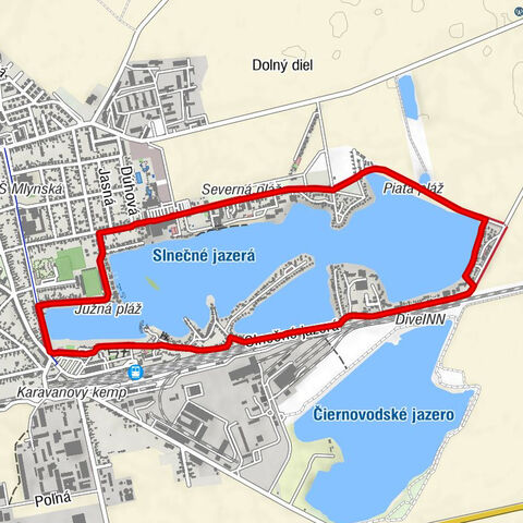 Senec - Chatová osada - Vodný amfiteáter