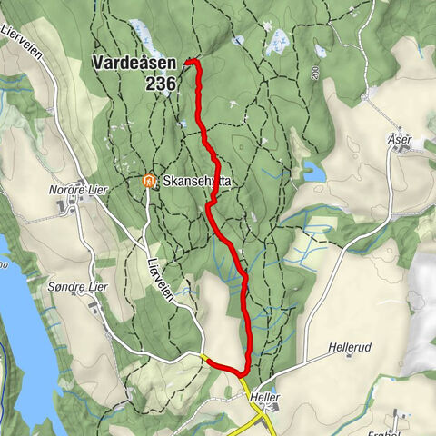 Heller - Vardeåsen - Vardåsen Tårn