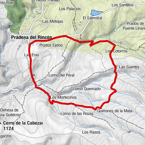 Prádena del Rincón - Las Eras - Los Mortecinos - Bar El Rincón