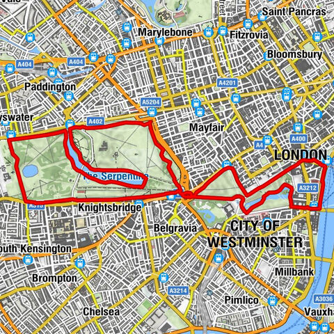 City of Westminster - London - City of London - Cumberland Gate