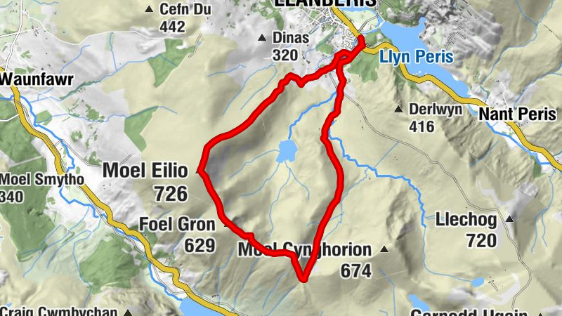 Llanberis (SMR) - Moel Eilio - Foel Gron - Llanberis