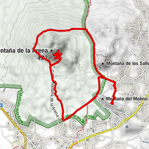 La Oliva - Montaña de la Arena