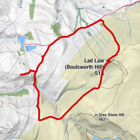 Trawden Forest - Lad Law (Boulsworth Hill)