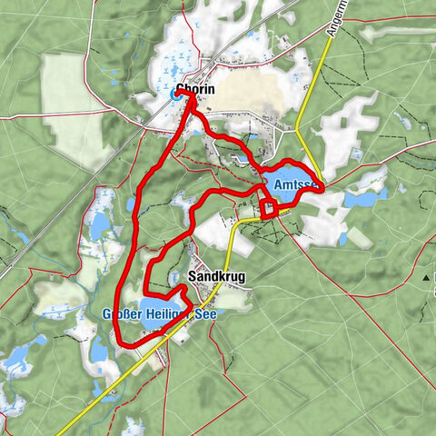 Chorin - Dorfkirche Chorin - Alte Klosterschänke