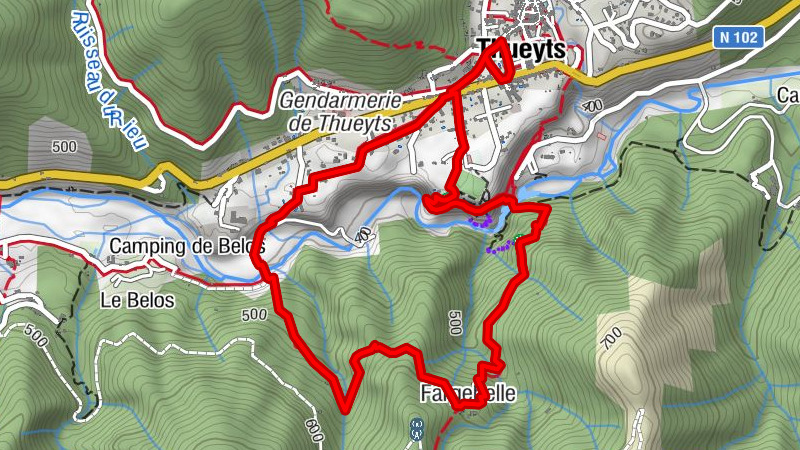 Thueyts - Belvédère de la Chaussée des Géants - Fargebelle