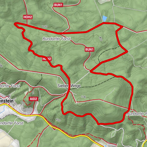 Bundorf - Hirschbrunnen - Sieben Wege