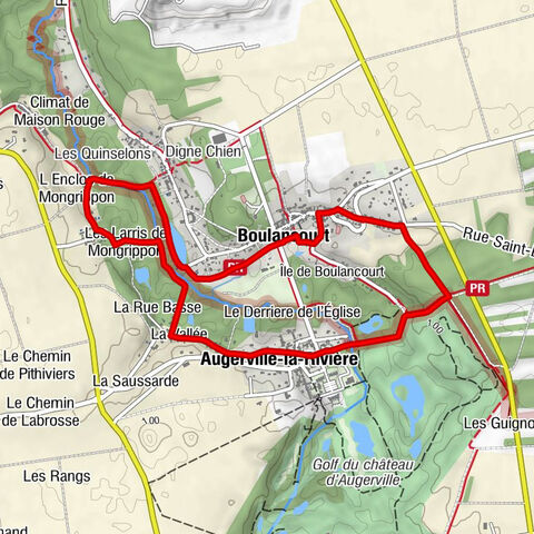 Augerville-la-Rivière - Église Saint-Pierre et Saint-Paul - Boulancourt