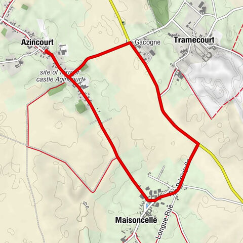 Azincourt - Le Charles VI - Église Saint-Jean-Baptiste - Église Saint-Nicolas