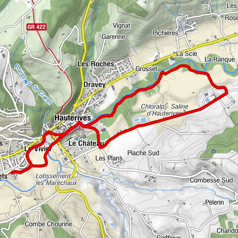 Les Maréchaux - Le Vivier - Le Village - Hauterives
