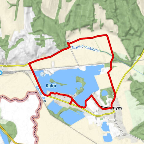 Gyékényes - Zöld Sas étterem - Gyékényesi evangélikus templom