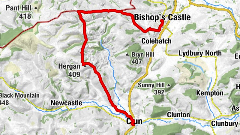 Bishop's Castle - Clun