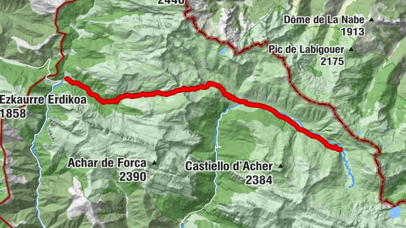 Ansó - Fuente fria - Refugio Guarrinza - Comunero de Ansó y Hecho