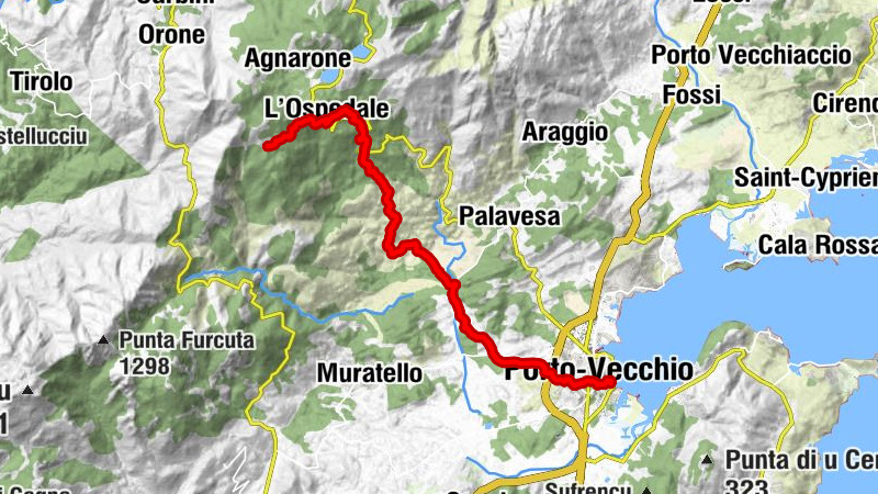 Porto-Vecchio - Chapelle Sainte-Marie - Le Refuge - Cartalavonu