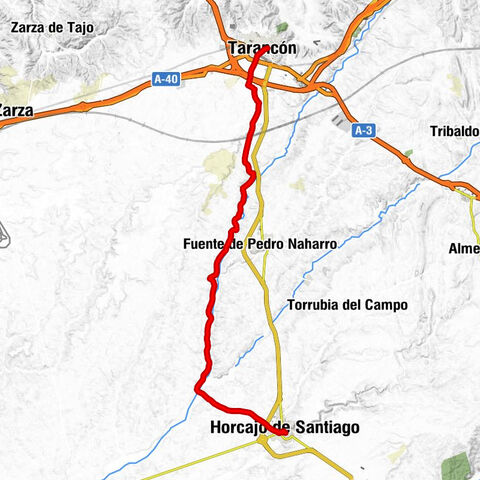 Tarancón - Ermita de San Isidro - Senda del Pozuelo - Horcajo de Santiago