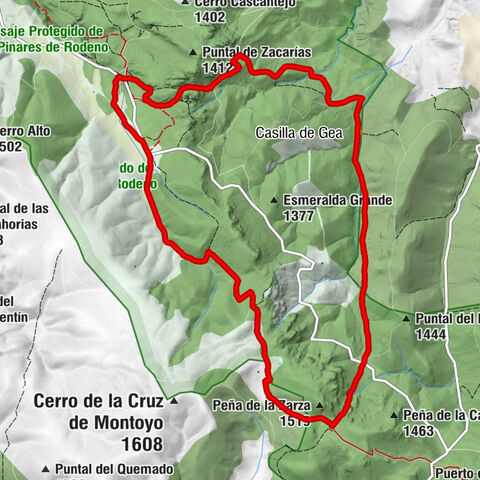 Gea de Albarracín - Casilla de Gea - Peña Lisa - Albarracín