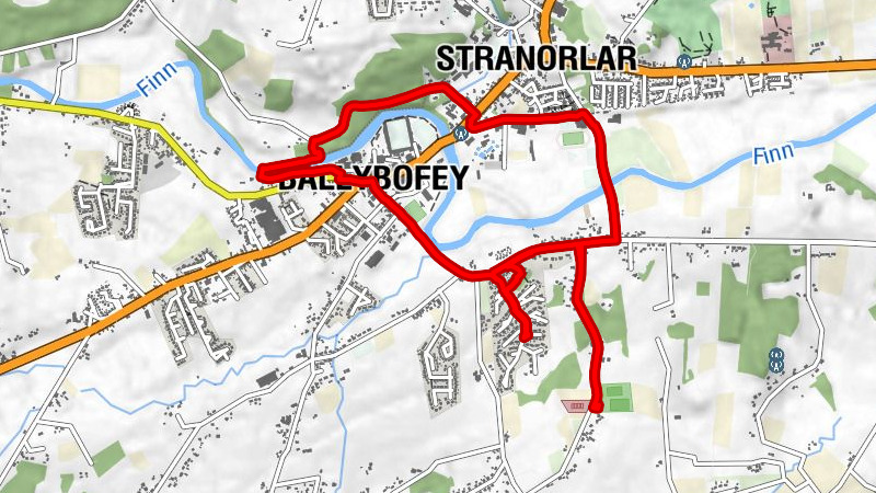 Rockfield - Navenny - Ballybofey - Stranorlar