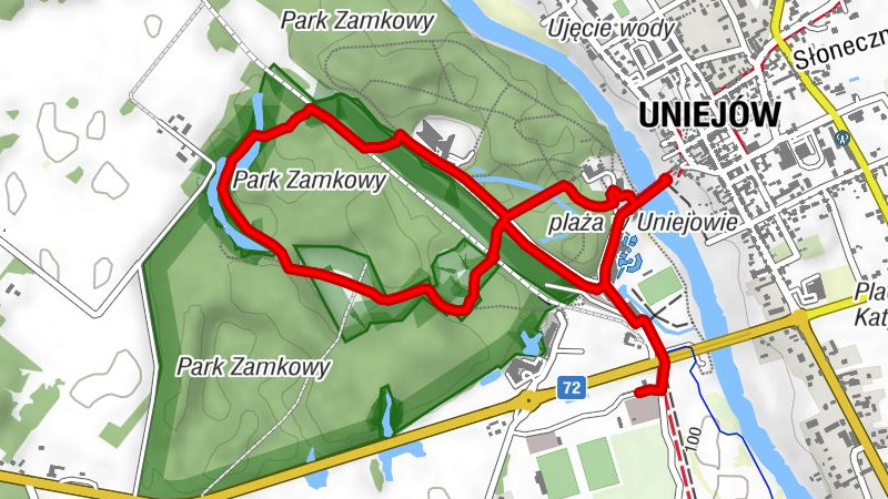 powiat poddębicki - Kościelnica - Uniejów
