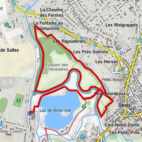 Déols - La Chaume des Fermes - La Fontaine au Bonhomme