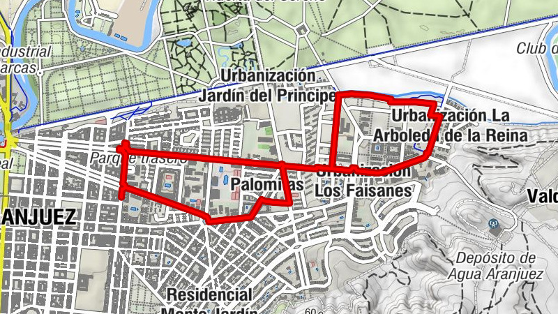 Aranjuez - Palomitas - Iglesia de Alpajés - Guardiola