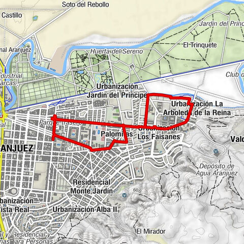 Aranjuez - Palomitas - Iglesia de Alpajés - Guardiola