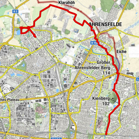 Wartenberg - Berlin - Großer Ahrensfelder Berg - Marzahn-Hellersdorf