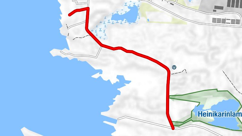 Kultaranta route, Pyhäjoki