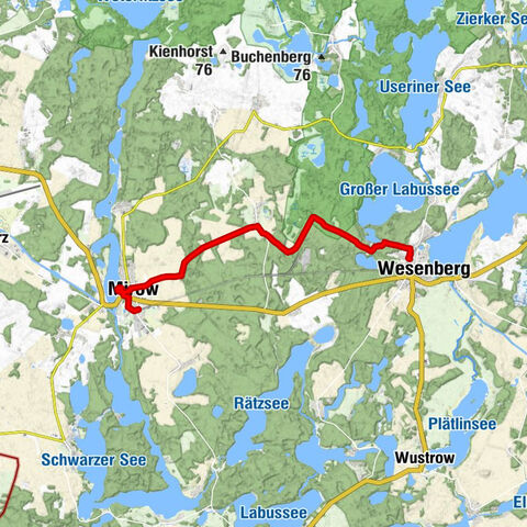 Mirow - Johanniterkirche - Wesenberg